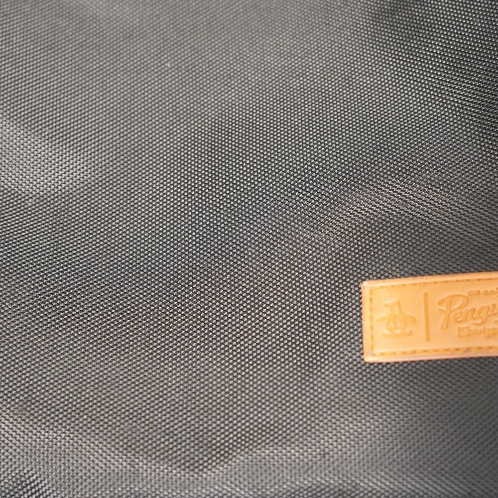 Original Penguin Black Laptop Briefcase Bag | Multi-Compartment | Adjustable Str